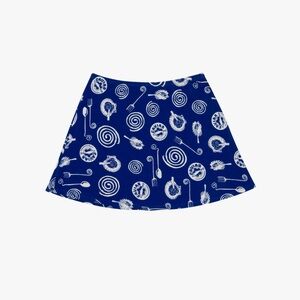 NWT LISA SAYA GAH DARCY SKORT- CAVIAR DREAMS BLUE- SIZE SMALL